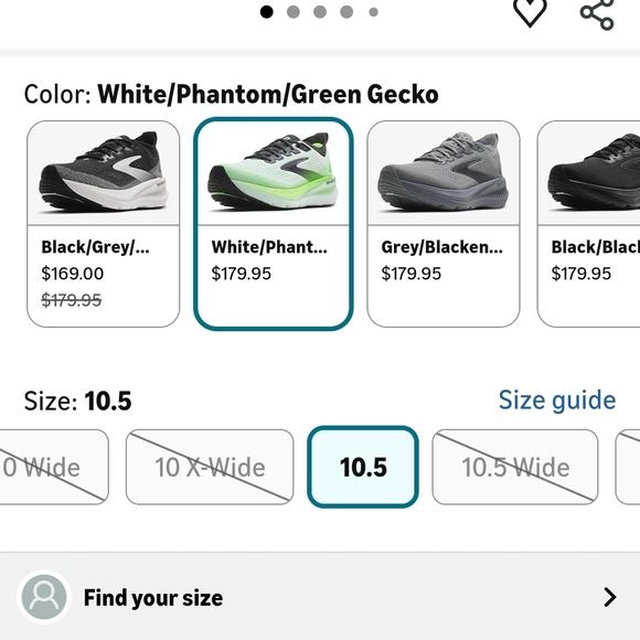 Brooks Men’s Glycerin GTS 23 Supportive Running Brooks Men's Green Running Shoes - Picture 2 of 11